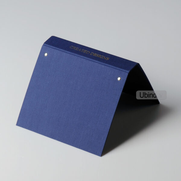 Euro-Flat Back 1.5 Inch 3 D Cloth Ring Binder-front-view