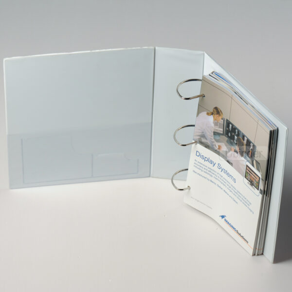 Huge-Capacity-2.75-Inch-A4-Clear-View-Vinyl-Binder-front-view